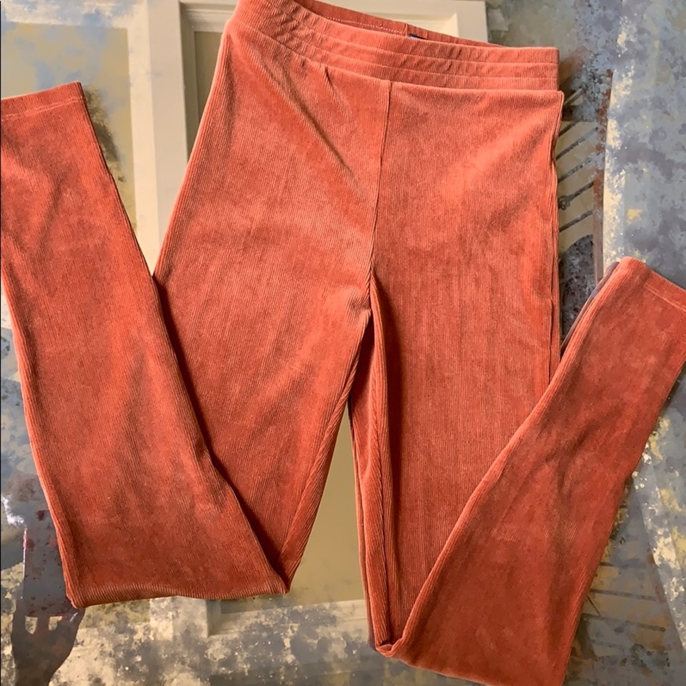 Forever 21 soft rust colored leggings